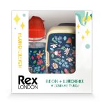 Rex London: Zestaw śniadaniowy lunchbox i bidon Wróżki