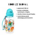 Rex London: Zestaw śniadaniowy lunchbox i bidon Dzikie zwierzęta - obrazek 6