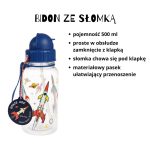 Rex London: Zestaw śniadaniowy lunchbox i bidon Kosmos - obrazek 7