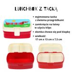 Rex London: Zestaw śniadaniowy lunchbox i bidon Jamniki - obrazek 3