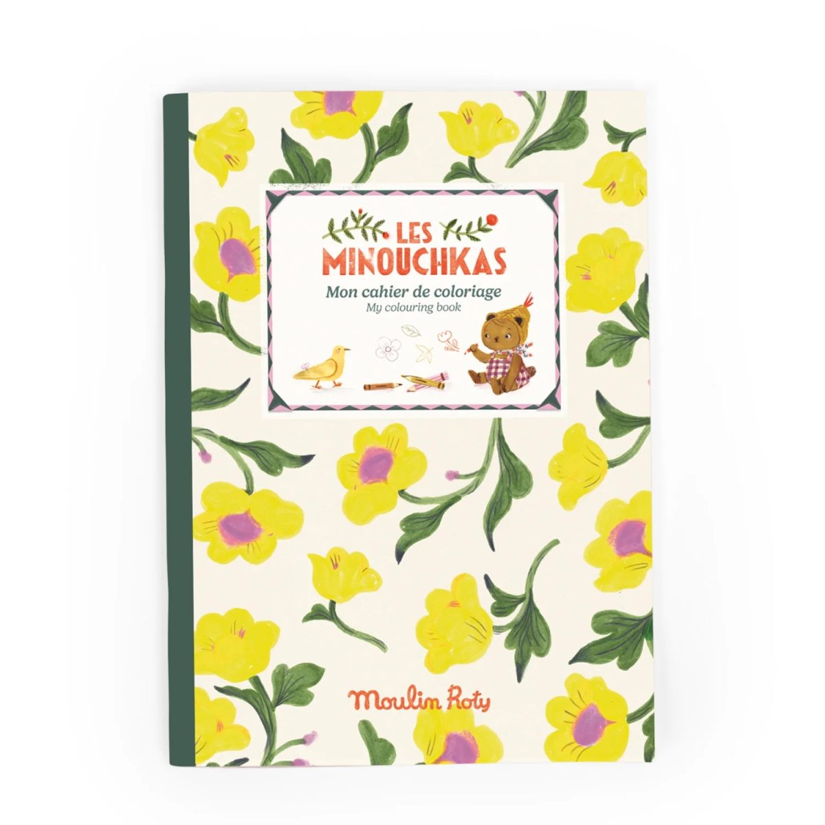 Moulin Roty: Kolorowanka LES MINOUCHKAS 3+ - obrazek 1