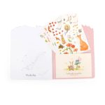 Moulin Roty: Kolorowanka z naklejkami LES ROSALIES - obrazek 2