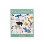 Moulin Roty: Naklejki ZWIERZĘTA ŚWIATA