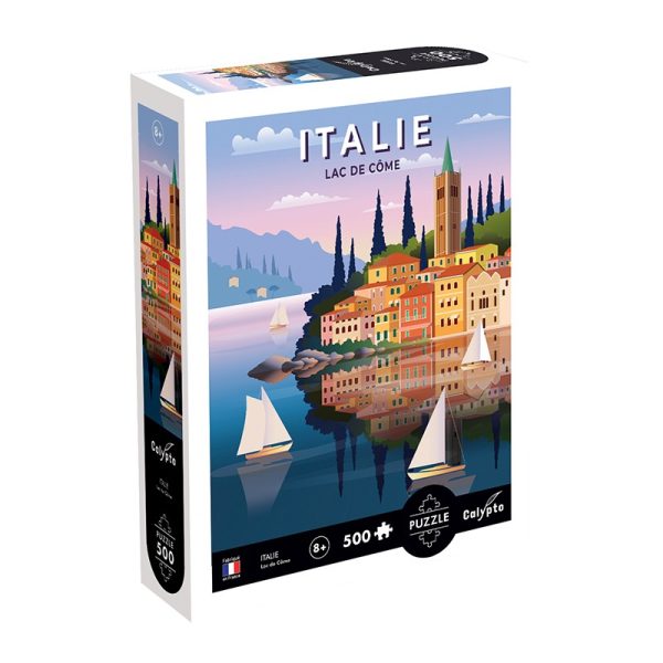 Calypto: Puzzle 500 el. Lago di Como, Włochy