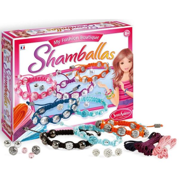 SentoSphere: zestaw ART Bransoletki Shamballa 8+