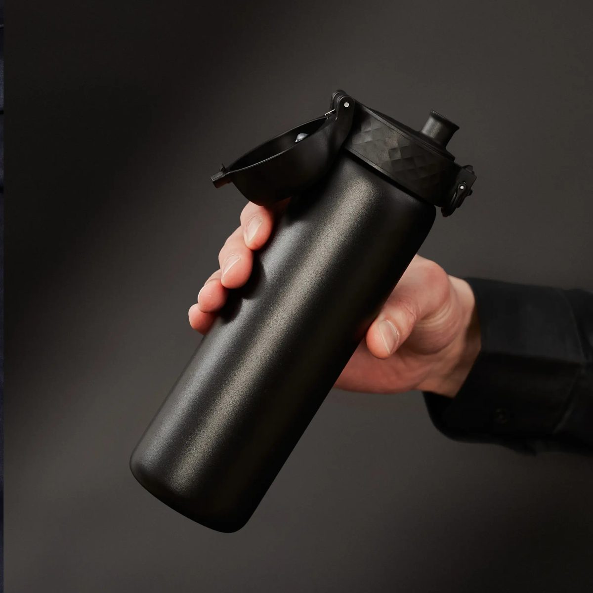 ION8: Butelka termiczna 500ml Black - obrazek 2