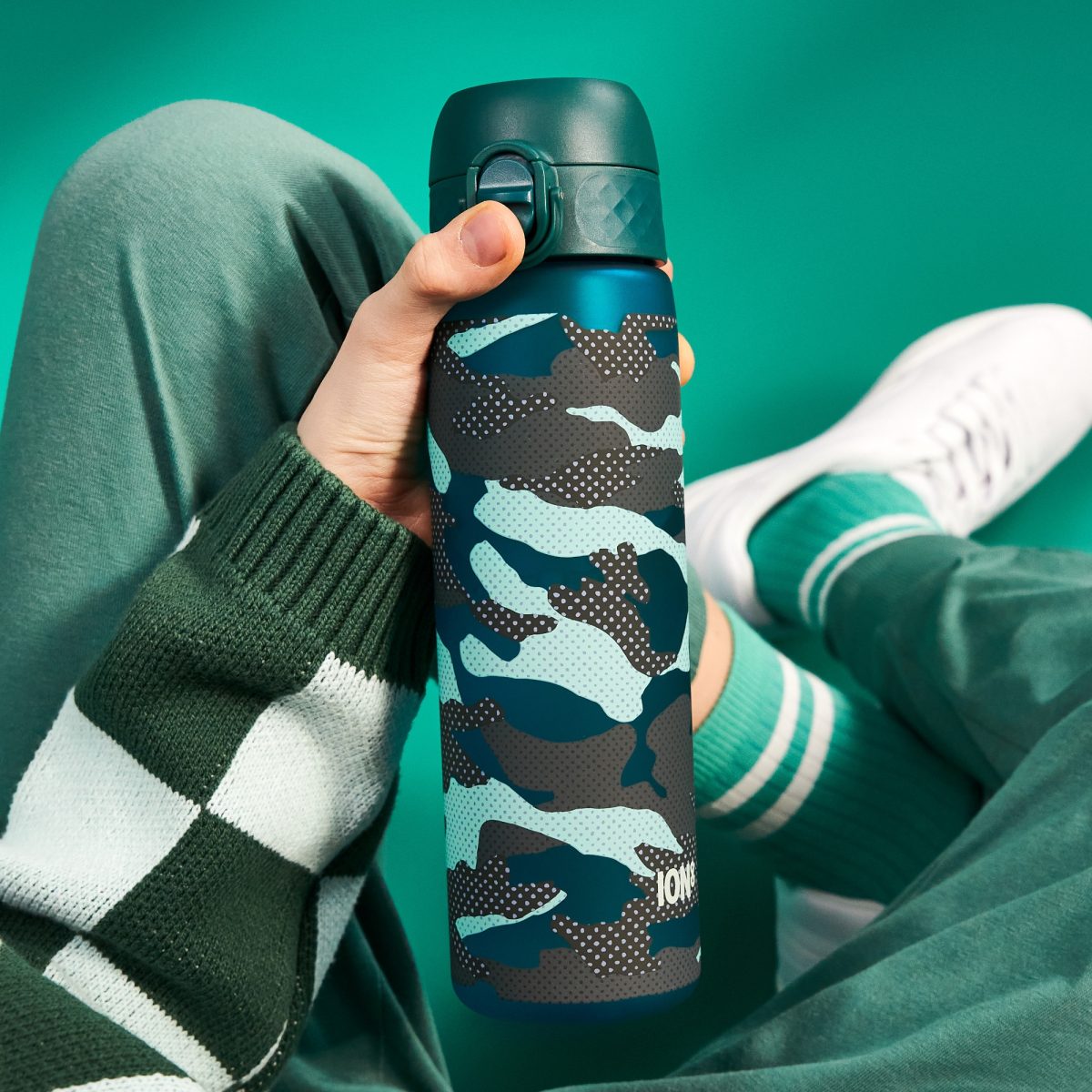 ION8: Butelka BIDON 500ml Camou - obrazek 2