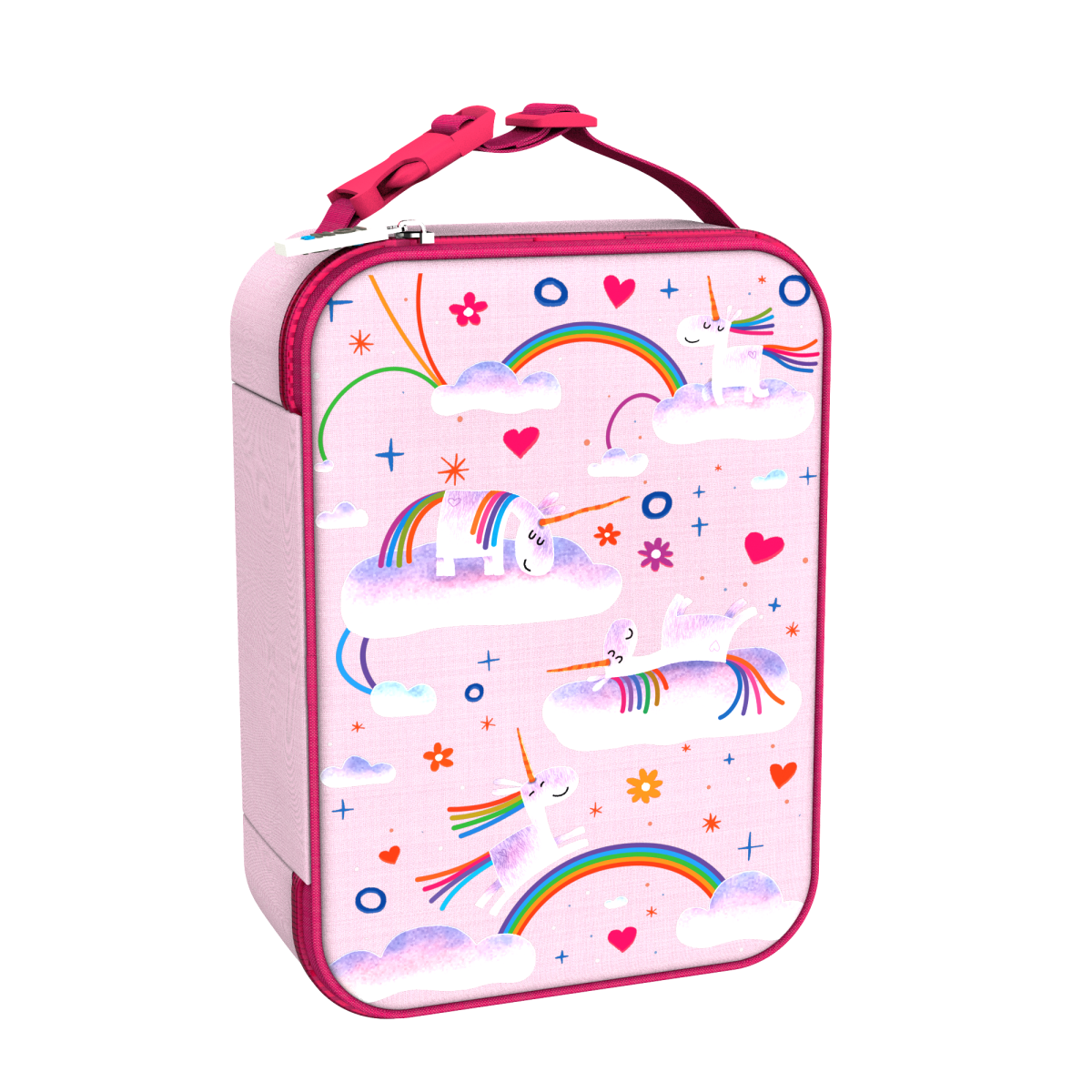 ION8: Izolowany Lunch Bag Unicorn Rainbows - obrazek 1