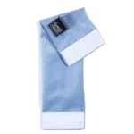 La Millou: opaska do poduszki Angel Wing's Velvet DOVE BLUE