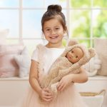 LullaBaby: Lalka NIEMOWLĘ, z misiowym BECIKIEM - obrazek 6