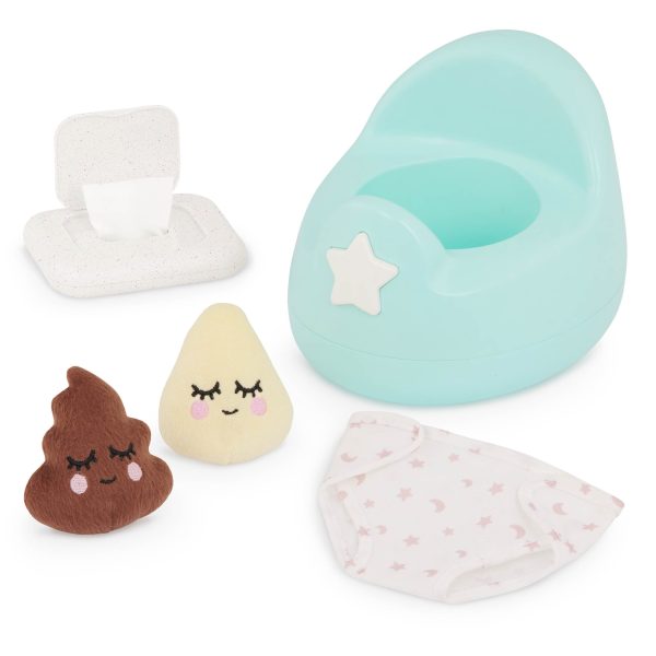 LullaBaby: nocnik dla lalek, z akcesoriami tematycznymi