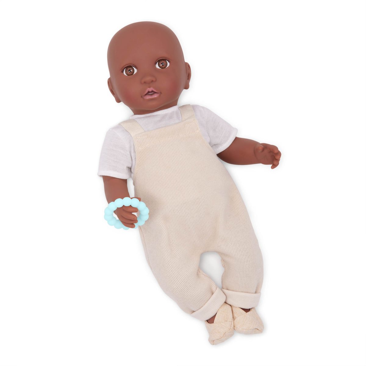 LBY7675-LBY7688_DP_A LullaBaby: zestaw ubranek dla lalek NIEMOWLĄT – stylizacja ze spodniami na szelkach - obrazek 2