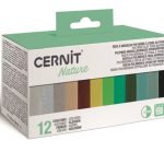 CREATIV: Modelina Cernit Kolory Natury 12x25g