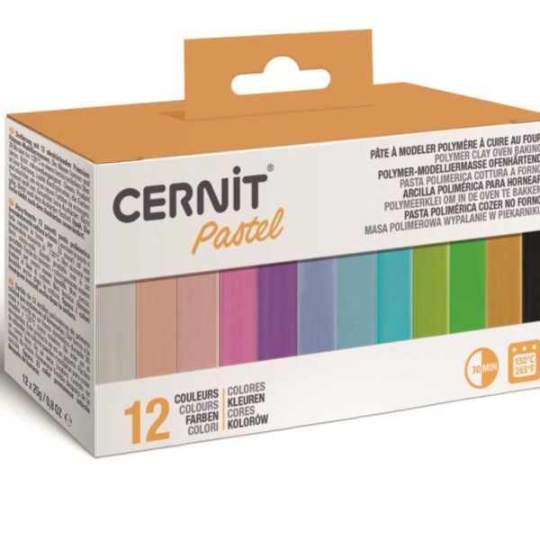 CREATIV: Modelina Cernit Kolory Pastelowe 12x25g