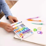 Ooly: cienkopisy z pieczątkami Pixel Art Stamp-A-Square - obrazek 5