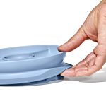 OXO tot: Talerzyk Dzielony z Silikonową Przyssawką Dusk - obrazek 3