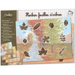 CREA LIGN: DRZEWA 20 plansz do tworzenia obrazów ze stempelkami