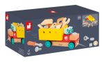 Janod: Ciężarówka do składania i ciągnięcia Brico Kids 2+ - obrazek 4