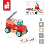 Janod: Samochód do składania Kot Brico Kids 2+ - obrazek 2