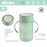 Beaba: kubek treningowy 360° sage green - obrazek 3
