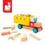 Janod: Ciężarówka do składania i ciągnięcia Brico Kids 2+