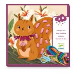 Djeco: ZESTAW ART haftowanie od podstaw WIEWIÓRKA 3+