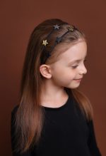 Billy loves Audrey: podwójna opaska na głowę Twinkle / midnight walk - obrazek 2