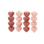 Billy loves Audrey: ZESTAW SPINEK do włosów SERCA / kiss/bordeaux