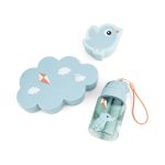 Done by Deer Zestaw lunchowy Playground Blue