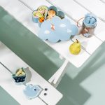 Done by Deer Zestaw lunchowy Playground Blue - obrazek 3