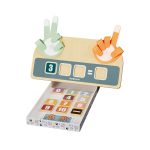 TOPBRIGHT: nauka liczenia na palcach drewniana zabawka edukacyjna