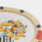 TOPBRIGHT: nakarm kurę drewniana gra zręcznościowa - obrazek 5