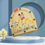 TOPBRIGHT: nakarm kurę drewniana gra zręcznościowa - obrazek 4