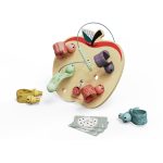 TOPBRIGHT: robaczki w jabłuszku zabawka edukacyjna dla dzieci