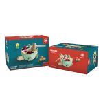 TOPBRIGHT: drewniana wbijanka żółw - gra motoryczna - obrazek 3