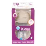 b.box: bidon z obciążoną słomką 240 ml | LATTE - obrazek 4