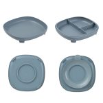 b.box: talerzyk z przyssawką 2w1 błękitny - obrazek 3