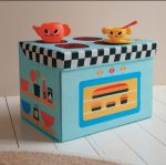 Djeco: Materiałowe pudełko siedzisko KUCHENKA - obrazek 2