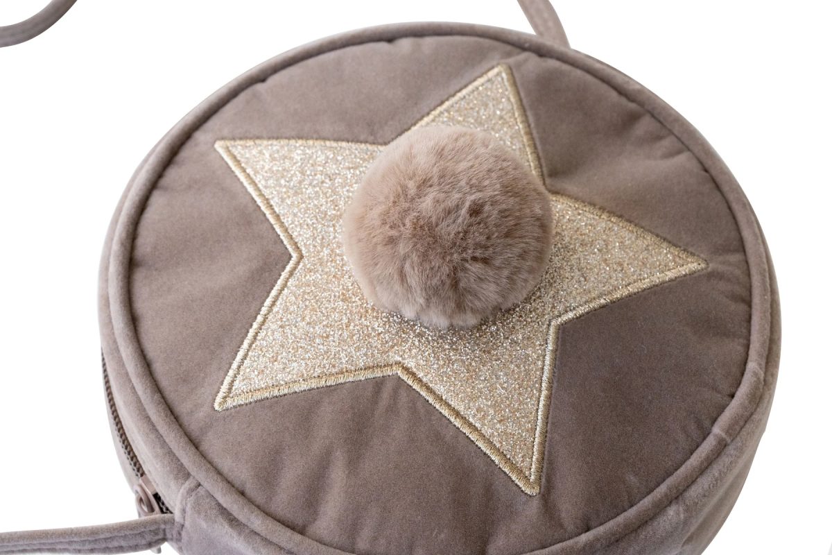 617x Billy loves Audrey: torebka Pom Pom / taupe - obrazek 3