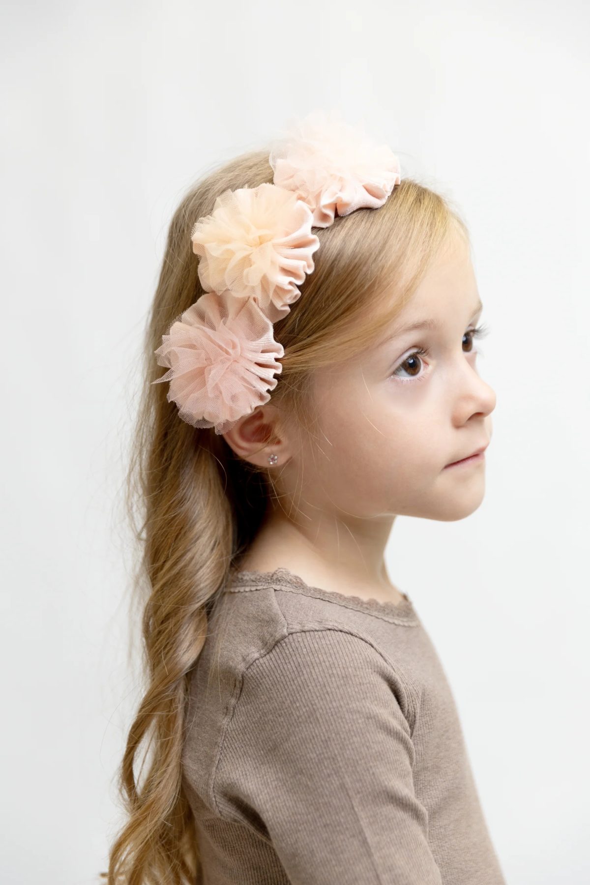 Billy loves Audrey: elastyczna opaska na głowę Pom Pom - obrazek 2