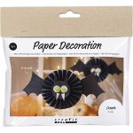 CREATIV: Zestaw DIY - Papierowe nietoperze 38cm