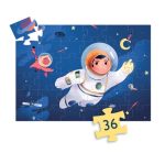 Djeco: Puzzle ASTRONAUTA NA KSIĘŻYCU 36 el. - obrazek 2