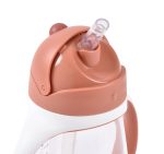 Beaba: tritanowy bidon niekapek ze słomką 300 ml Terracotta - obrazek 2