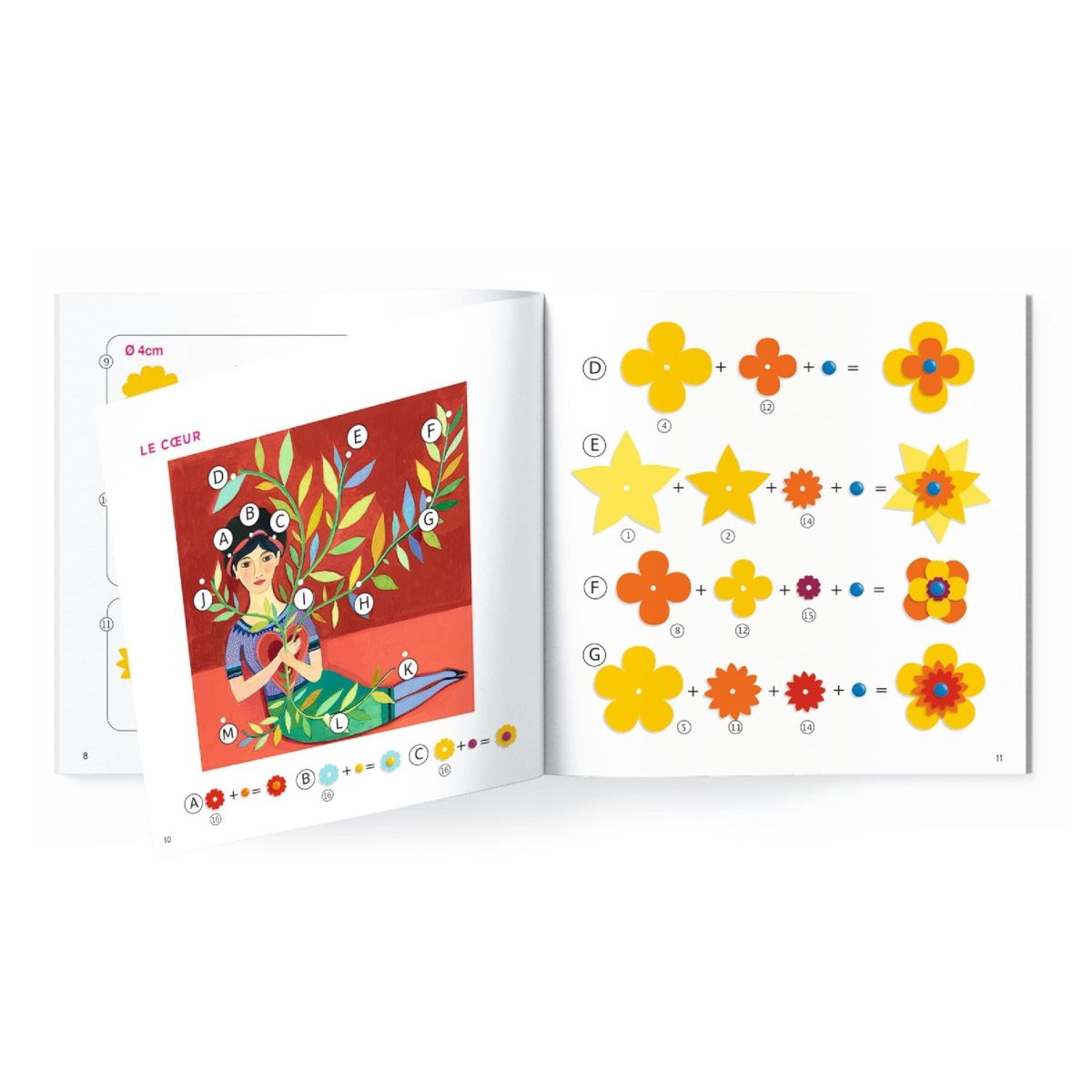 Djeco: Zestaw artystyczny INSPIRACJE - FRIDA 5+ - obrazek 4