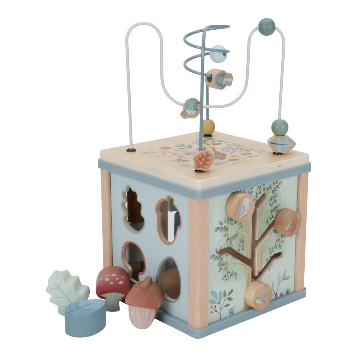 Little Dutch: drewniana kostka aktywizująca Forest Friends - obrazek 4