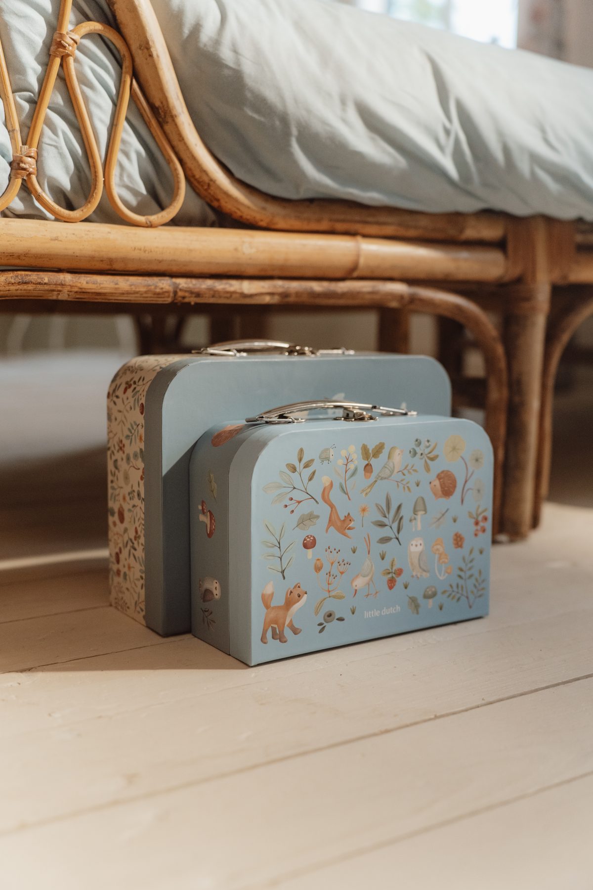 LD7244 - Suitcase set - Forest Friends (22) Little Dutch: zestaw 2 walizeczek Forest Friends - obrazek 2