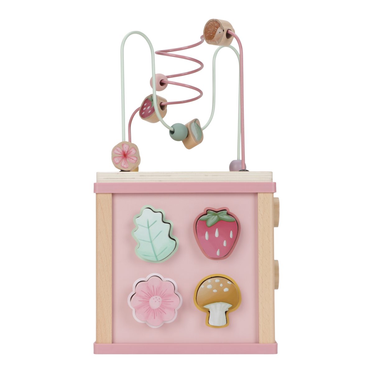 LD7331 - Product - Wooden activity cube - Fairy Garden (5) Little Dutch: drewniana kostka aktywizująca Fairy Garden - obrazek 7