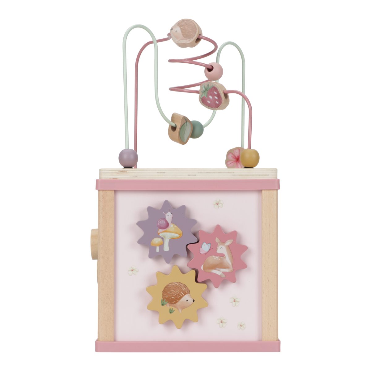 LD7331 - Product - Wooden activity cube - Fairy Garden (7) Little Dutch: drewniana kostka aktywizująca Fairy Garden - obrazek 8
