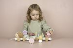 Little Dutch: drewniany pociąg układanka Jeż Fairy Garden - obrazek 2