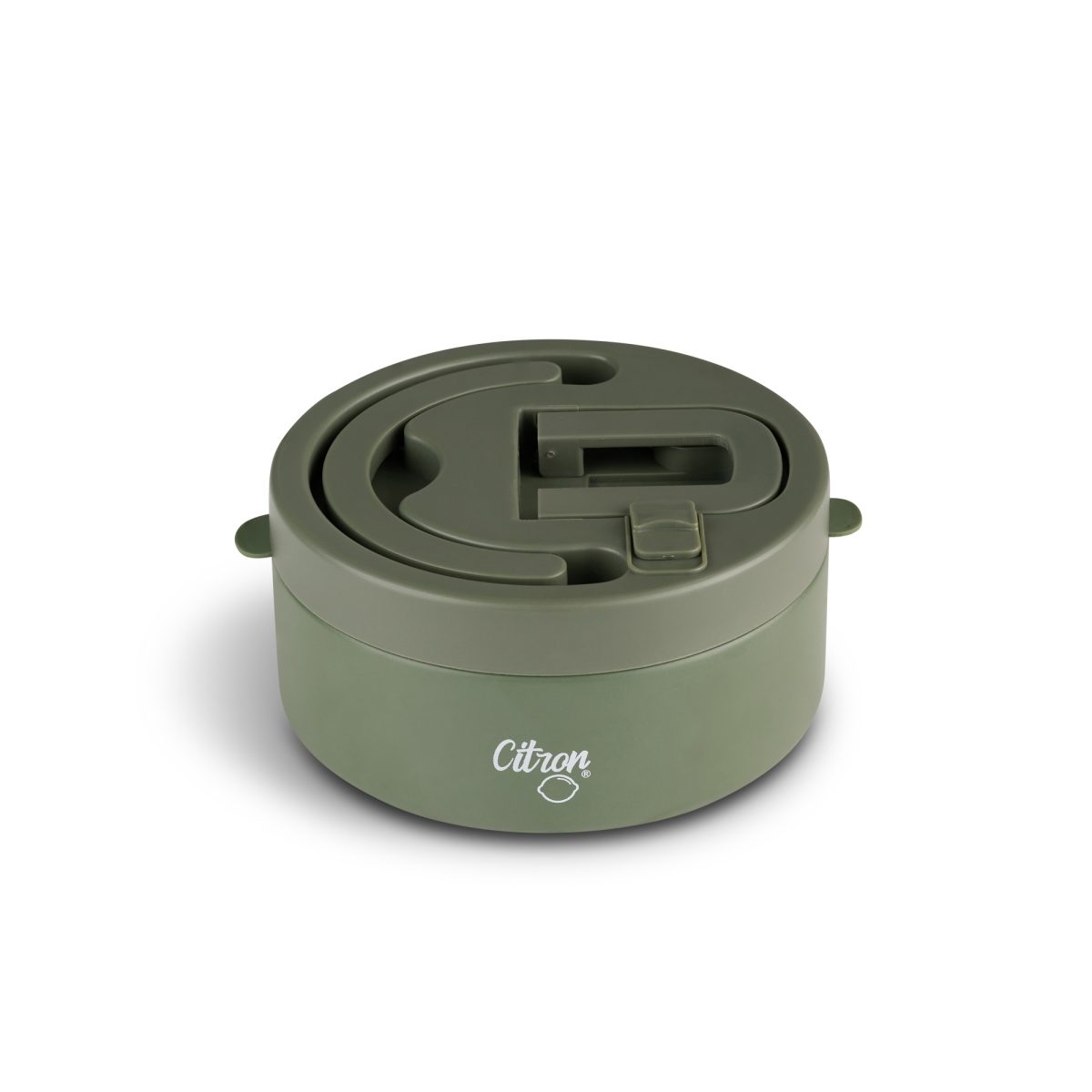 Citron: termos obiadowy z podziałką 400ml Olive Green - obrazek 3